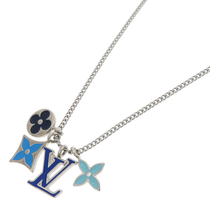 LOUIS VUITTON M00917 Monogram Pendant・LV Instinct Enamel Necklace Metal Ladies [Used]