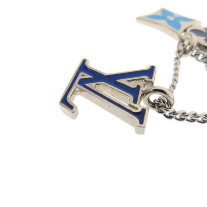 LOUIS VUITTON M00917 Monogram Pendant・LV Instinct Enamel Necklace Metal Ladies [Used]
