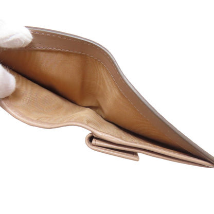 PRADA logo Bifold Wallet with Coin Pocket Leather Ladies [Used]