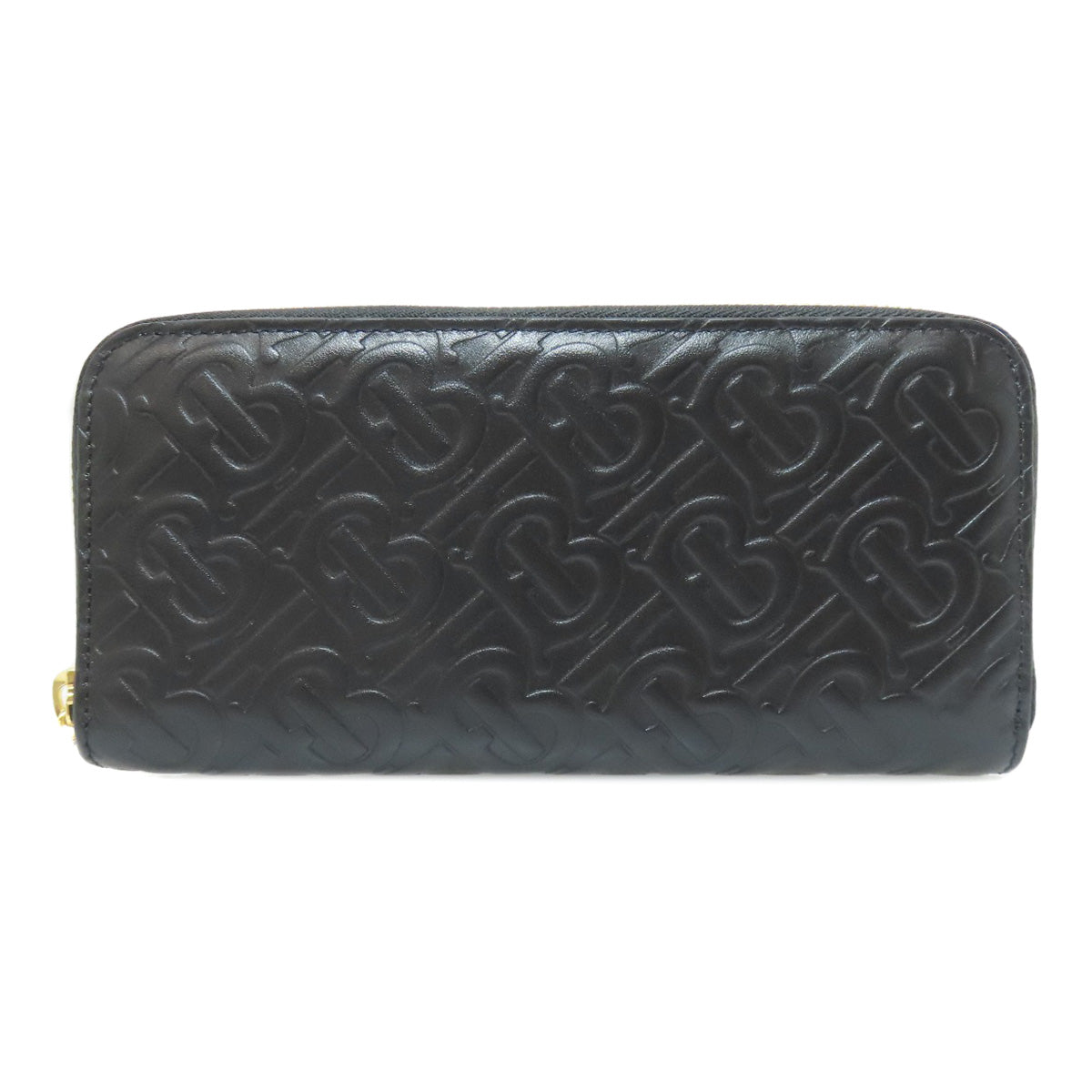 BURBERRY logo Long wallet (with coin pocket) Leather Ladies [Used]