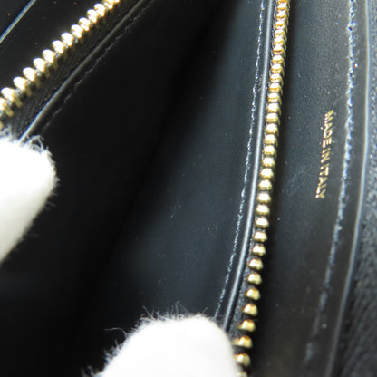 BURBERRY logo Long wallet (with coin pocket) Leather Ladies [Used]