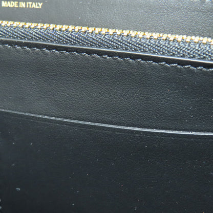 BURBERRY logo Long wallet (with coin pocket) Leather Ladies [Used]