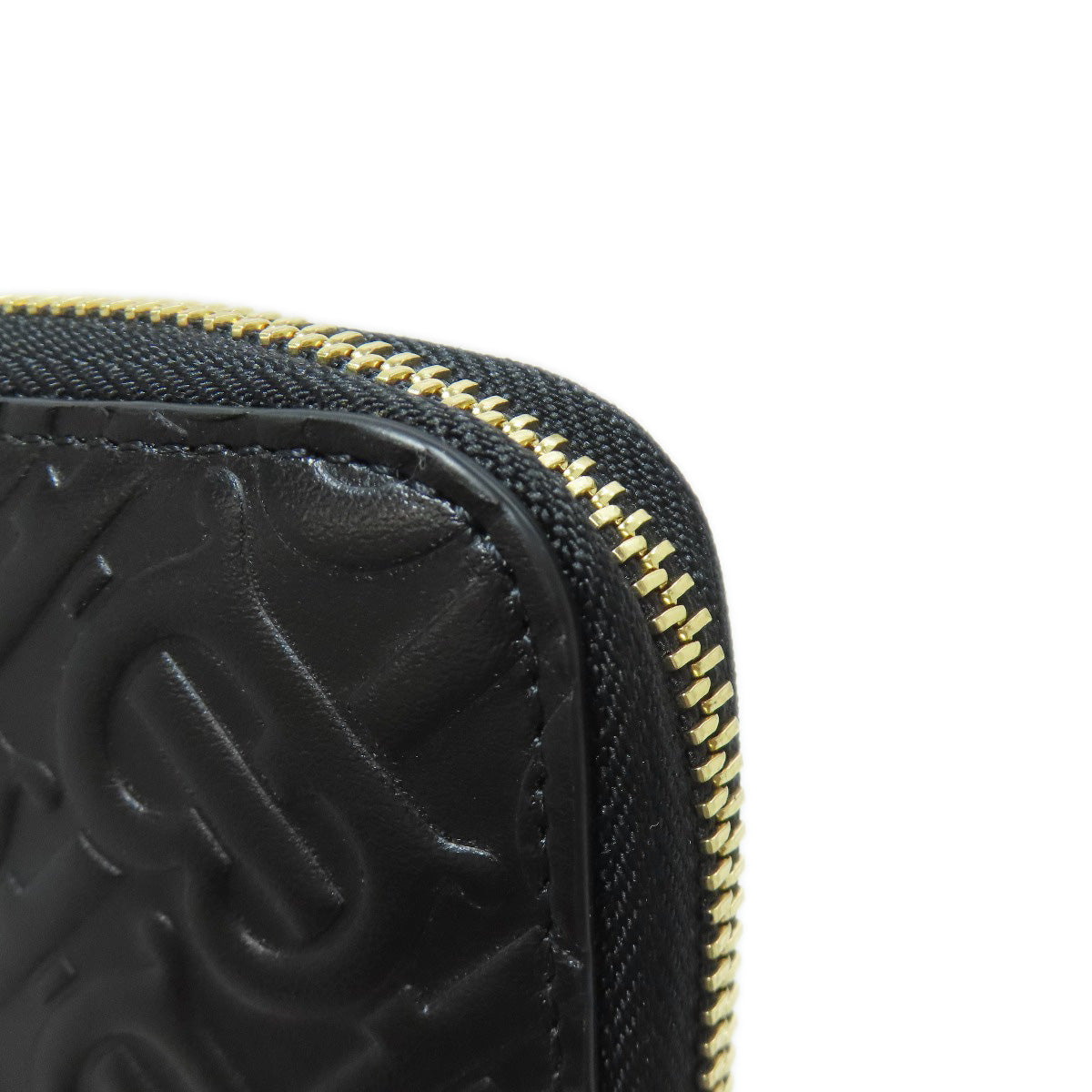 BURBERRY logo Long wallet (with coin pocket) Leather Ladies [Used]