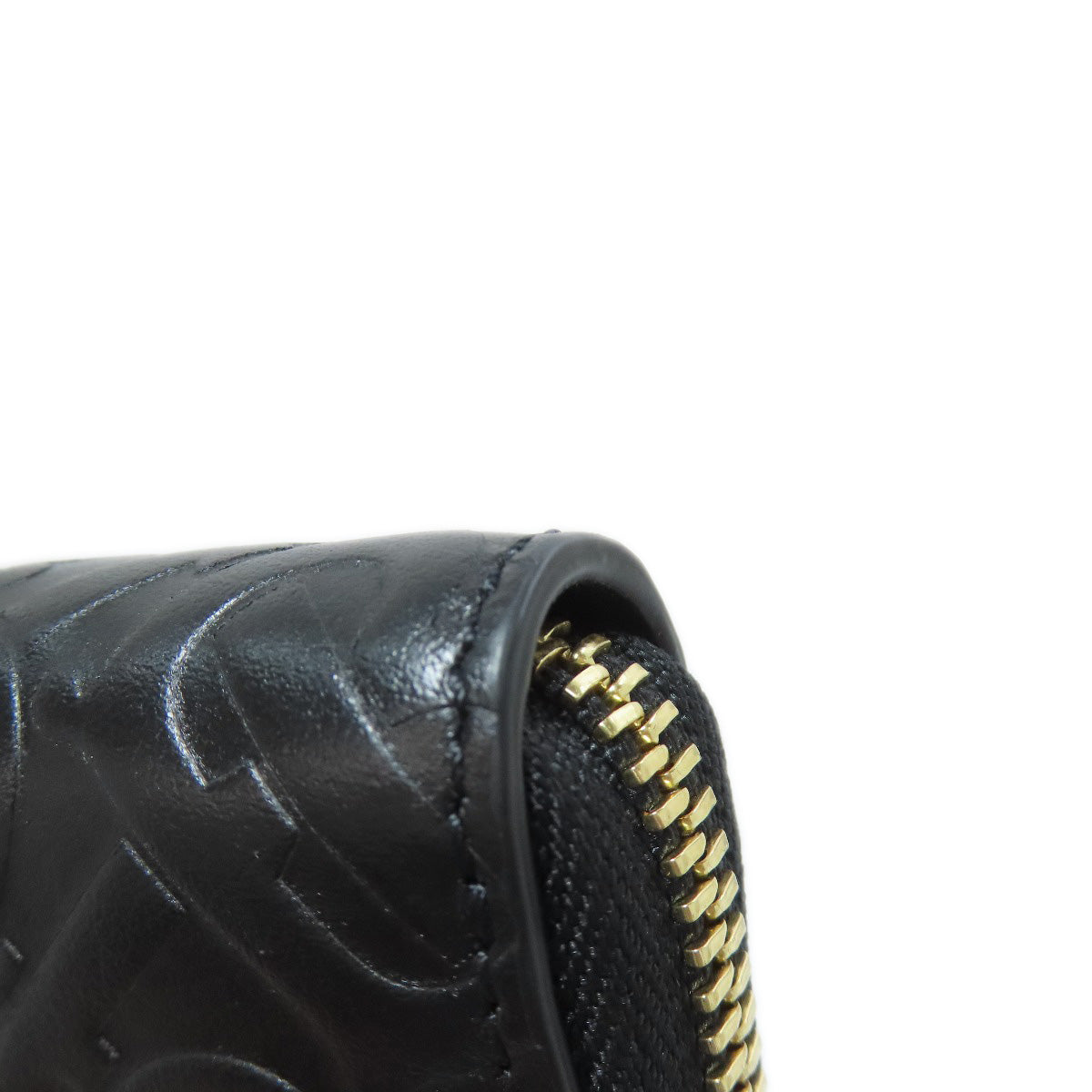 BURBERRY logo Long wallet (with coin pocket) Leather Ladies [Used]