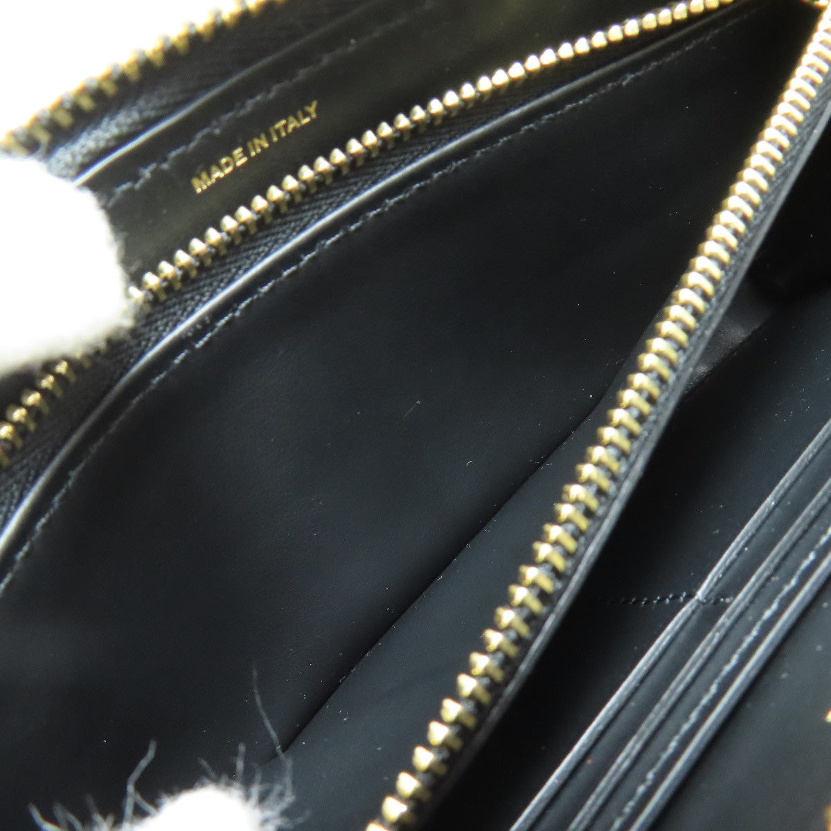 BURBERRY logo Long wallet (with coin pocket) Leather Ladies [Used]