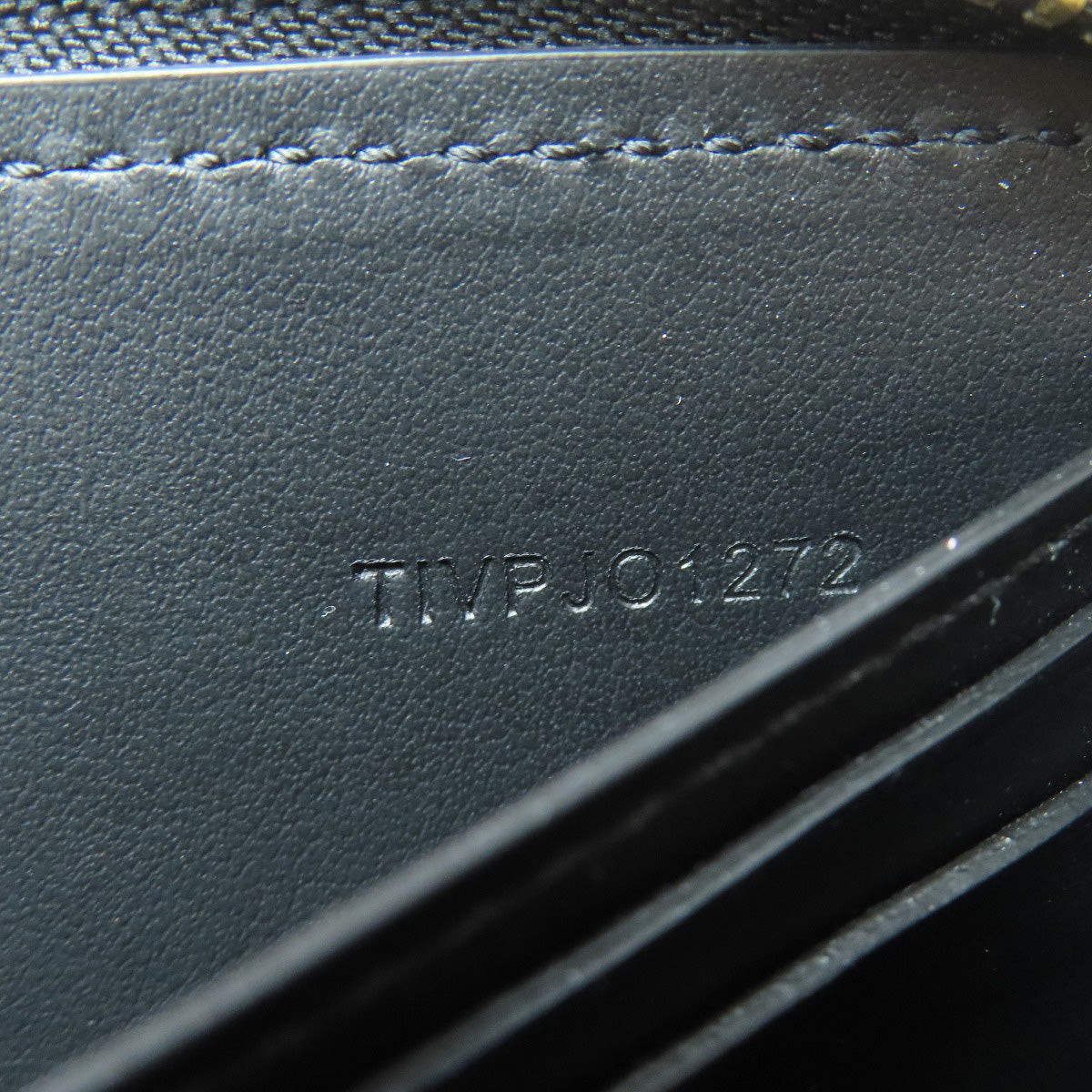 BURBERRY logo Long wallet (with coin pocket) Leather Ladies [Used]