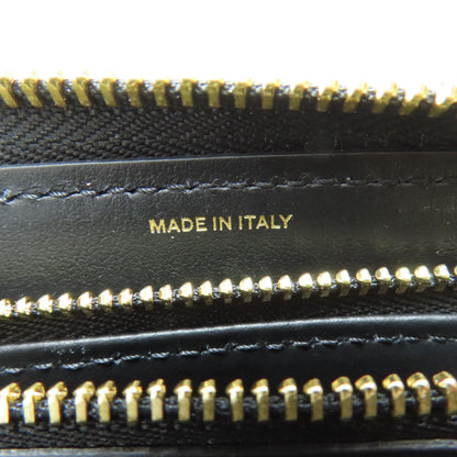 BURBERRY logo Long wallet (with coin pocket) Leather Ladies [Used]