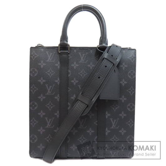 LOUIS VUITTON M46456 Sac Plat Cloth Handbag Monogram Eclipse mens [Used]