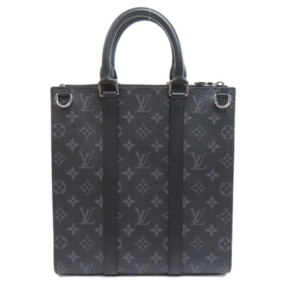 LOUIS VUITTON M46456 Sac Plat Cloth Handbag Monogram Eclipse mens [Used]