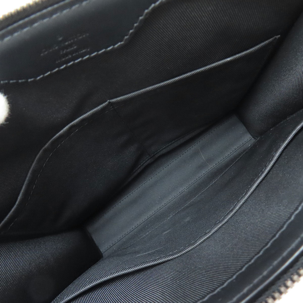 LOUIS VUITTON M46456 Sac Plat Cloth Handbag Monogram Eclipse mens [Used]