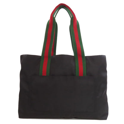 GUCCI 802172 Large Tote Sherry Line Tote Bag Nylon Ladies [Used]