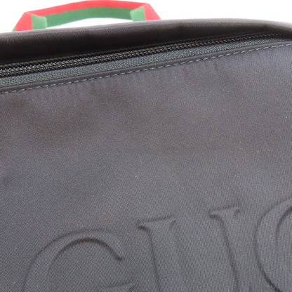 GUCCI 802172 Large Tote Sherry Line Tote Bag Nylon Ladies [Used]