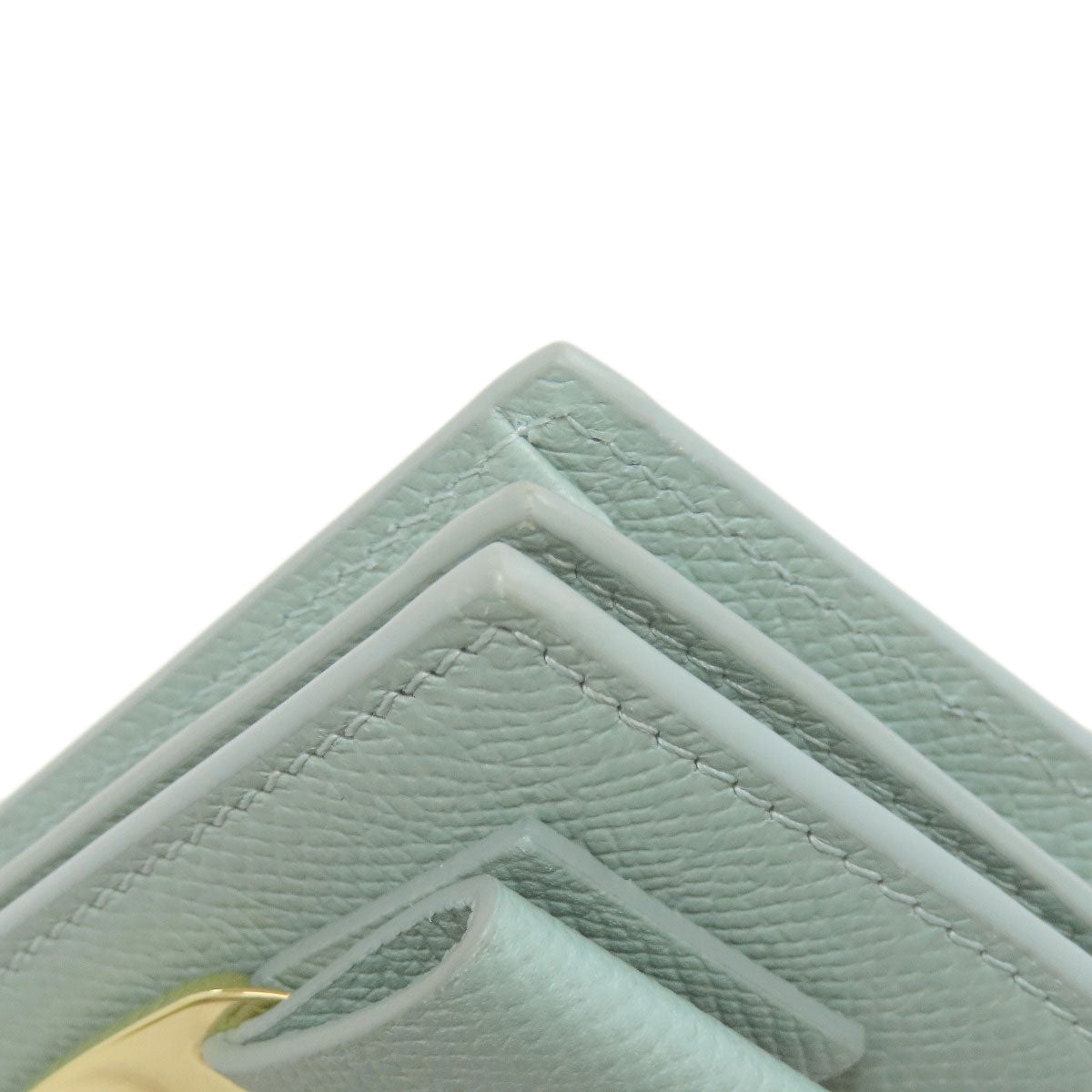 Salvatore Ferragamo Vara ribbon Bifold Wallet with Coin Pocket Leather Ladies [Used]