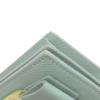 Salvatore Ferragamo Vara ribbon Bifold Wallet with Coin Pocket Leather Ladies [Used]