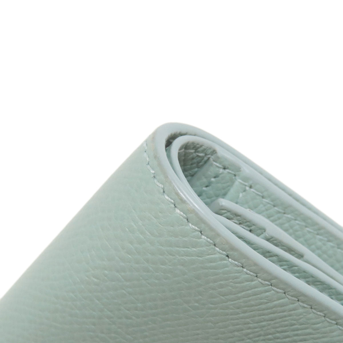 Salvatore Ferragamo Vara ribbon Bifold Wallet with Coin Pocket Leather Ladies [Used]