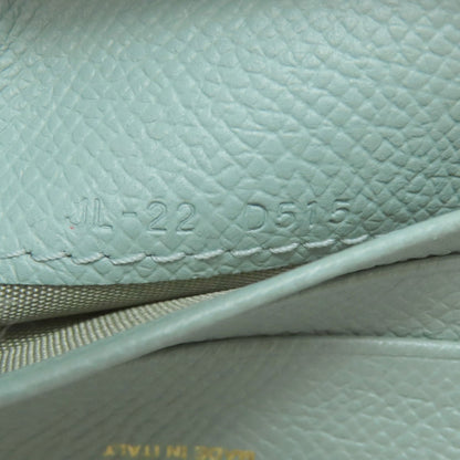 Salvatore Ferragamo Vara ribbon Bifold Wallet with Coin Pocket Leather Ladies [Used]