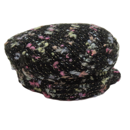 CHANEL Casquette hat Tweed Ladies [Used]