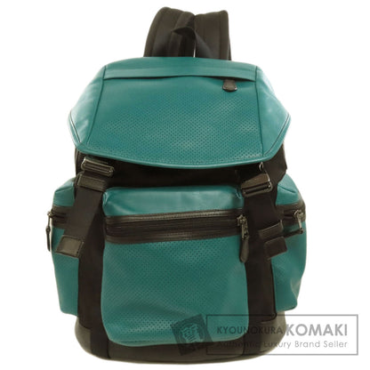 COACH F57477 Perforated Punching Backpack Â· Daypack Leather Ladies [Used]