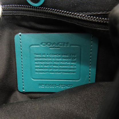 COACH F57477 Perforated Punching Backpack Â· Daypack Leather Ladies [Used]