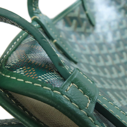 GOYARD Cyan Green Tote Bag Coating canvas Ladies [Used]
