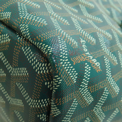 GOYARD Cyan Green Tote Bag Coating canvas Ladies [Used]