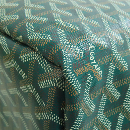 GOYARD Cyan Green Tote Bag Coating canvas Ladies [Used]