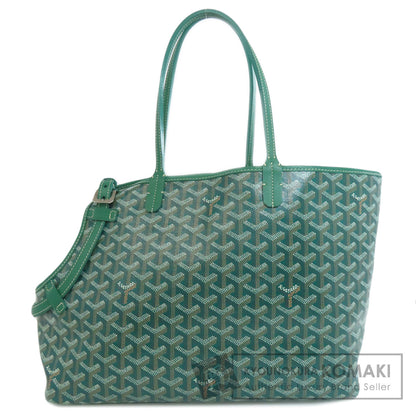 GOYARD Cyan Green Tote Bag Coating canvas Ladies [Used]