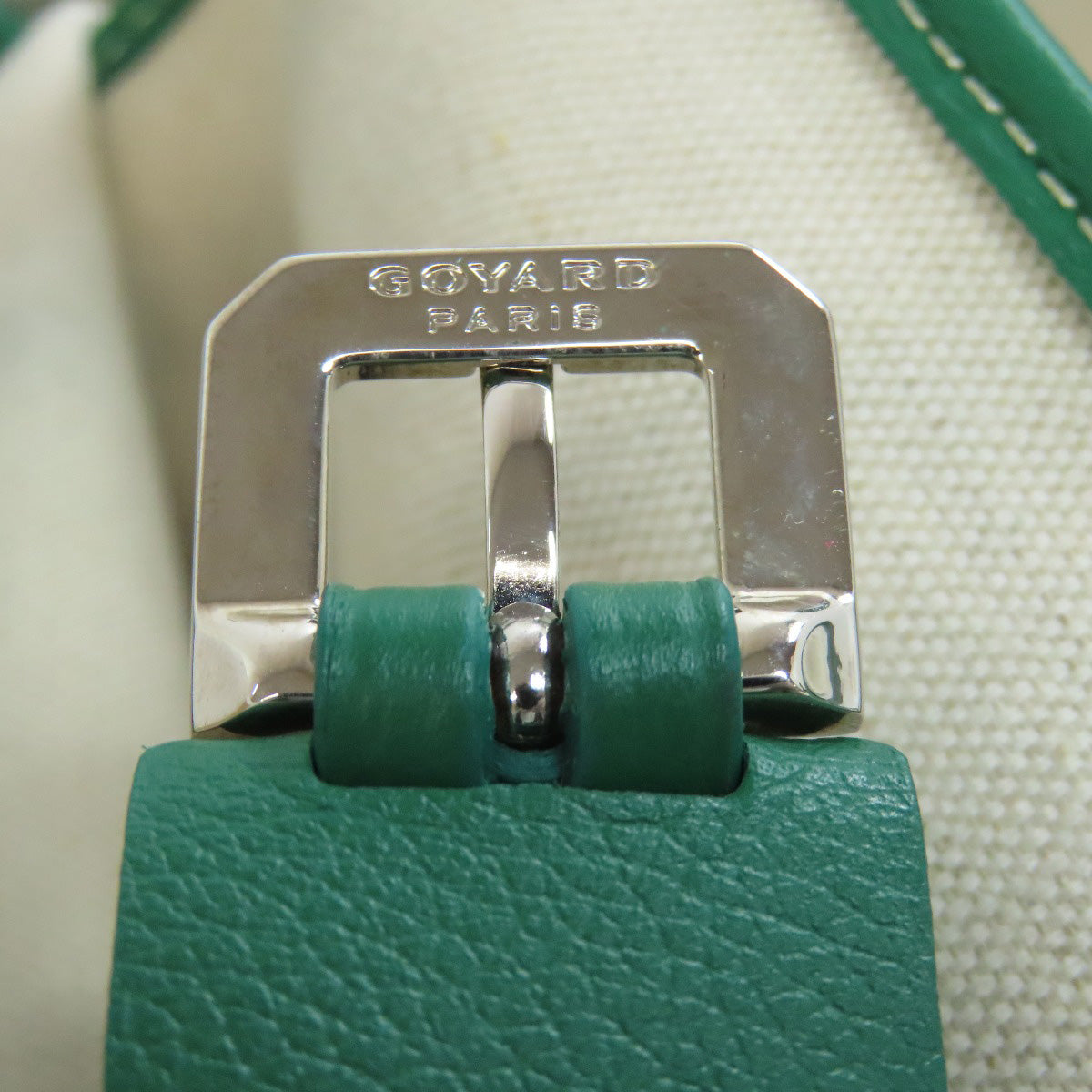 GOYARD Cyan Green Tote Bag Coating canvas Ladies [Used]