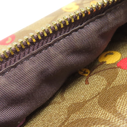 COACH F31372 Cherry Signature Backpack Â· Daypack PVC Ladies [Used]