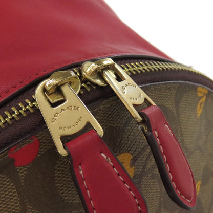 COACH F31372 Cherry Signature Backpack Â· Daypack PVC Ladies [Used]