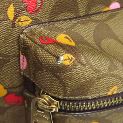 COACH F31372 Cherry Signature Backpack Â· Daypack PVC Ladies [Used]