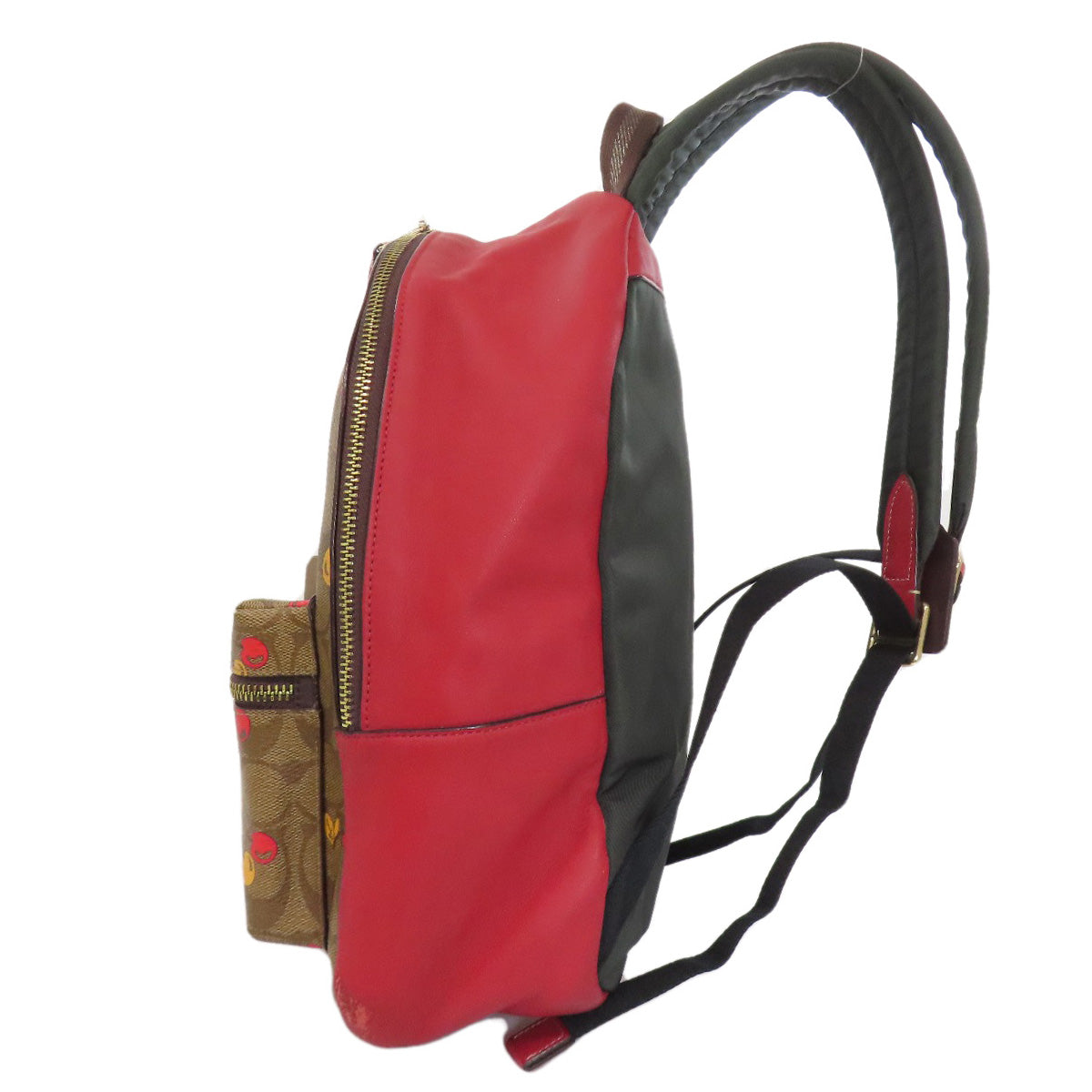 COACH F31372 Cherry Signature Backpack Â· Daypack PVC Ladies [Used]