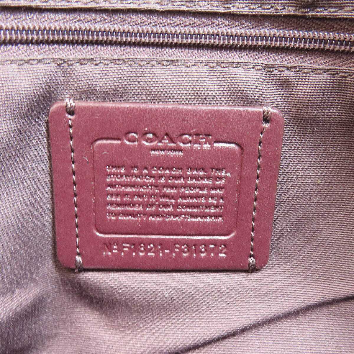 COACH F31372 Cherry Signature Backpack Â· Daypack PVC Ladies [Used]