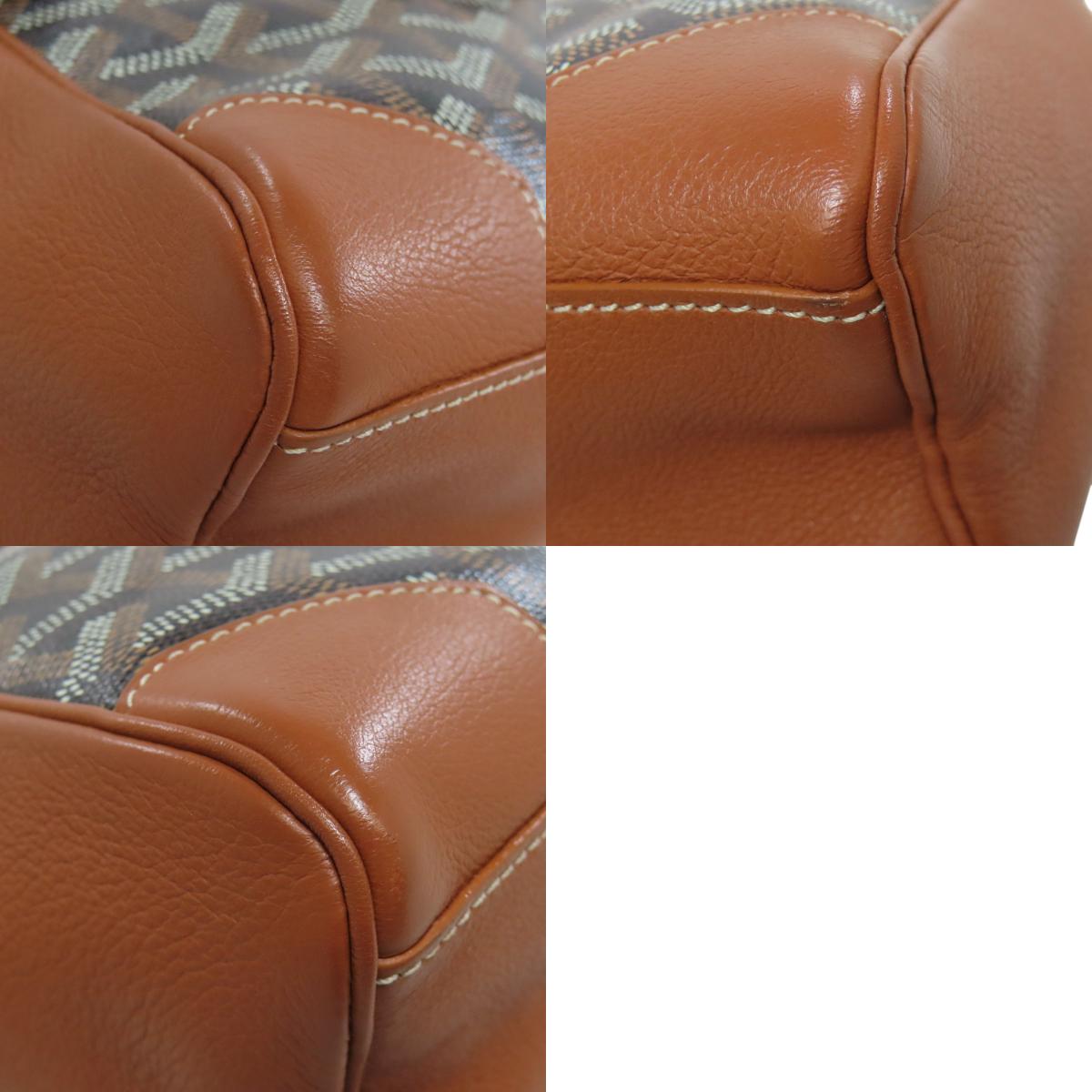 GOYARD Saigon Mini 2WAY Handbag Coating canvas CalfLadies [Used]