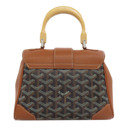 GOYARD Saigon Mini 2WAY Handbag Coating canvas CalfLadies [Used]
