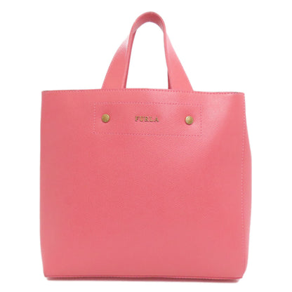 Furla logo Tote Bag Leather Ladies [Used]
