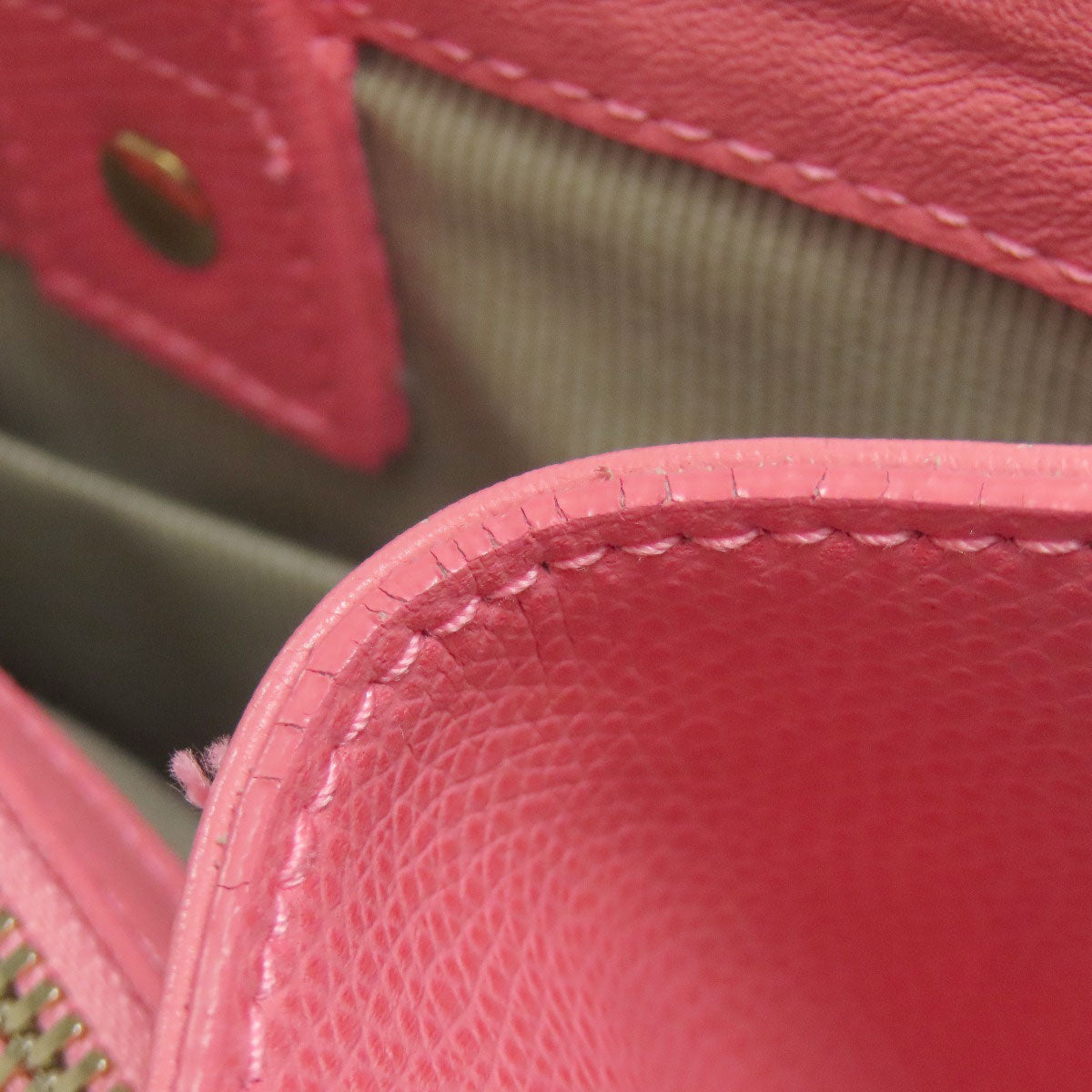 Furla logo Tote Bag Leather Ladies [Used]