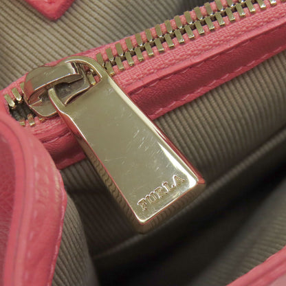 Furla logo Tote Bag Leather Ladies [Used]