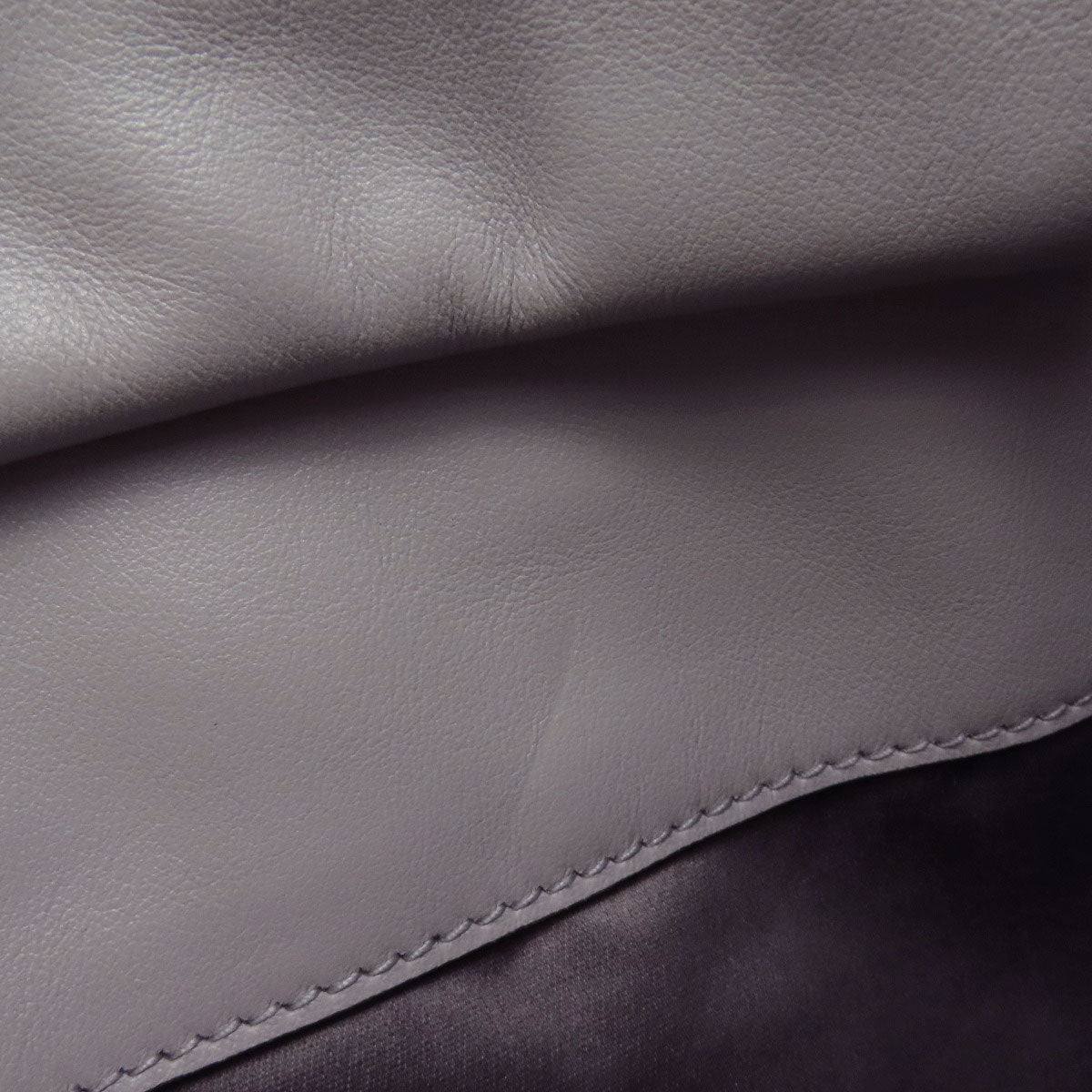 MIUMIU logo Tote Bag Leather Ladies [Used]