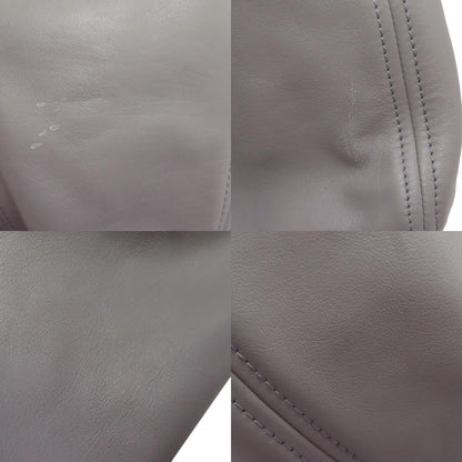 MIUMIU logo Tote Bag Leather Ladies [Used]