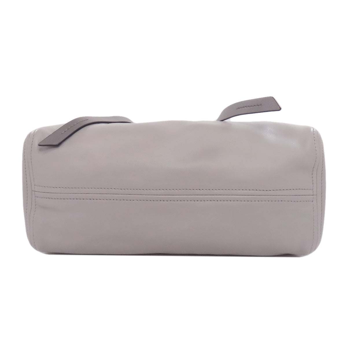 MIUMIU logo Tote Bag Leather Ladies [Used]