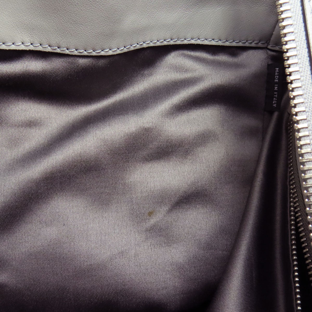 MIUMIU logo Tote Bag Leather Ladies [Used]