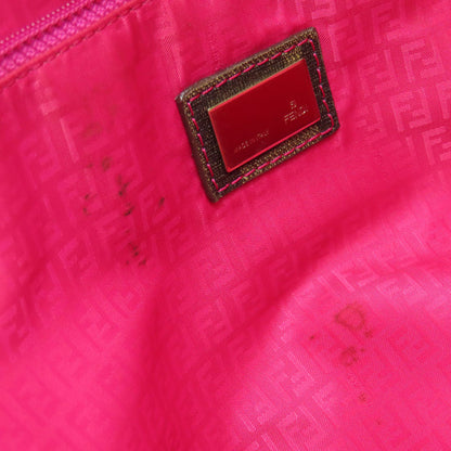 FENDI Zucca pattern Tote Bag Leather Ladies [Used]