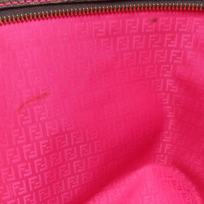 FENDI Zucca pattern Tote Bag Leather Ladies [Used]