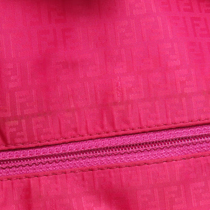 FENDI Zucca pattern Tote Bag Leather Ladies [Used]