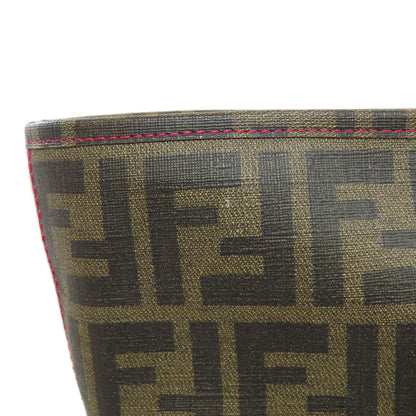 FENDI Zucca pattern Tote Bag Leather Ladies [Used]