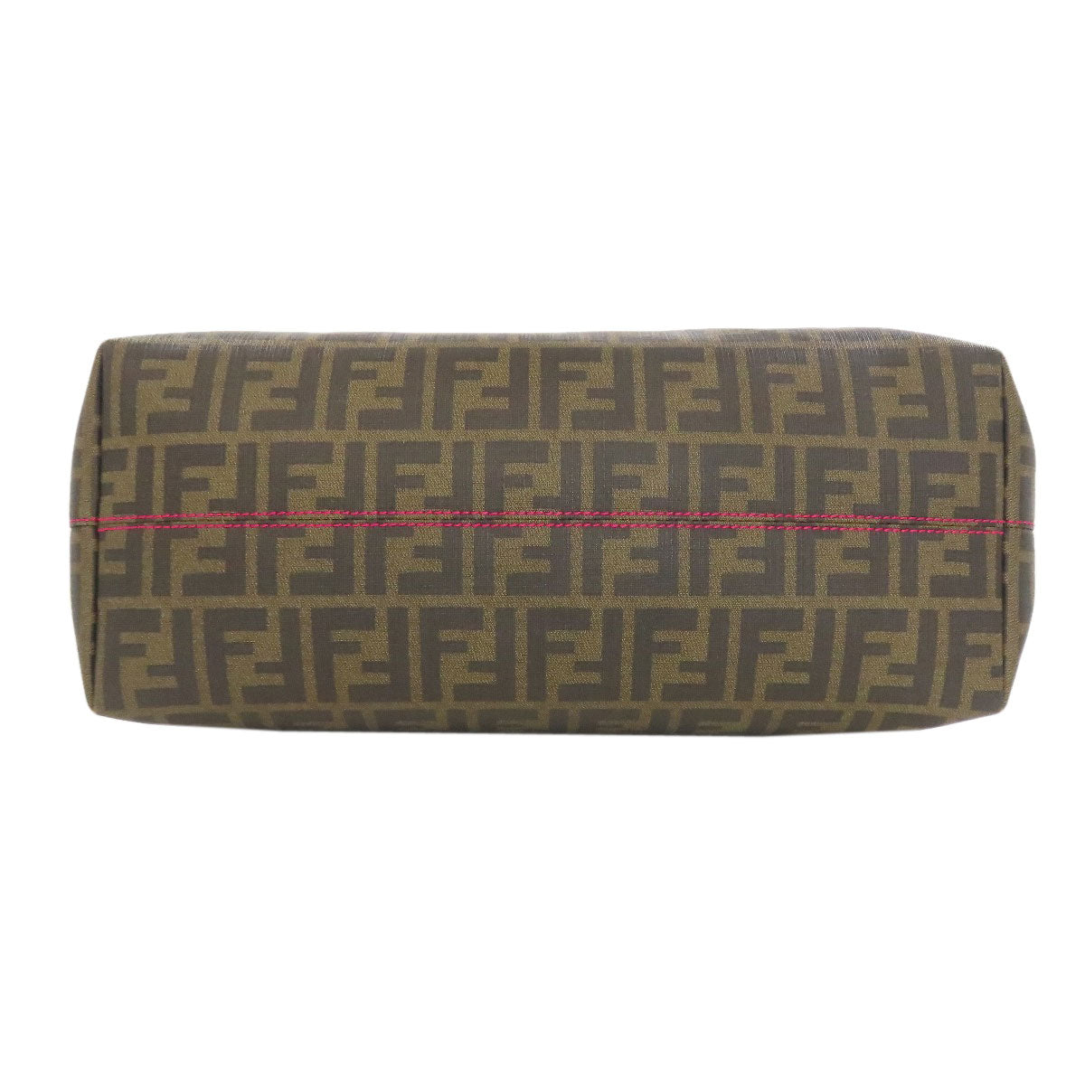 FENDI Zucca pattern Tote Bag Leather Ladies [Used]