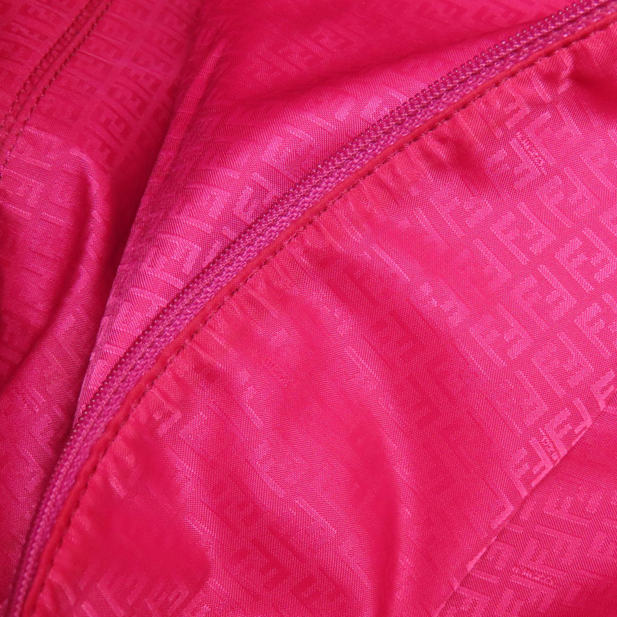 FENDI Zucca pattern Tote Bag Leather Ladies [Used]