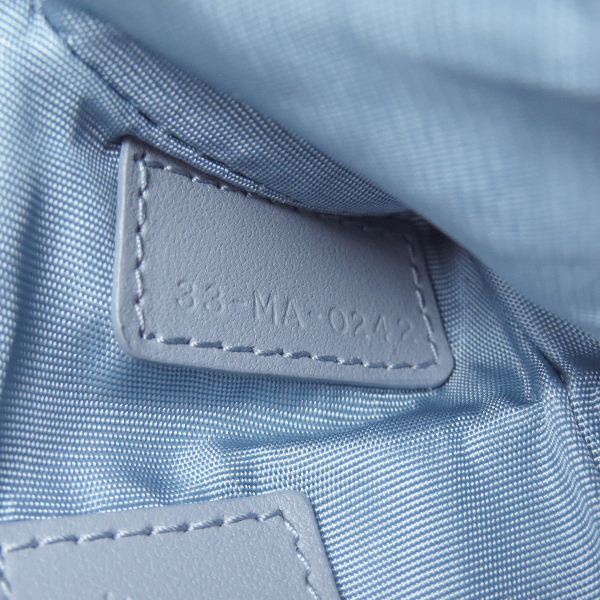 CHRISTIAN DIOR Cannage logo charm coin purse Calf Ladies [Used]