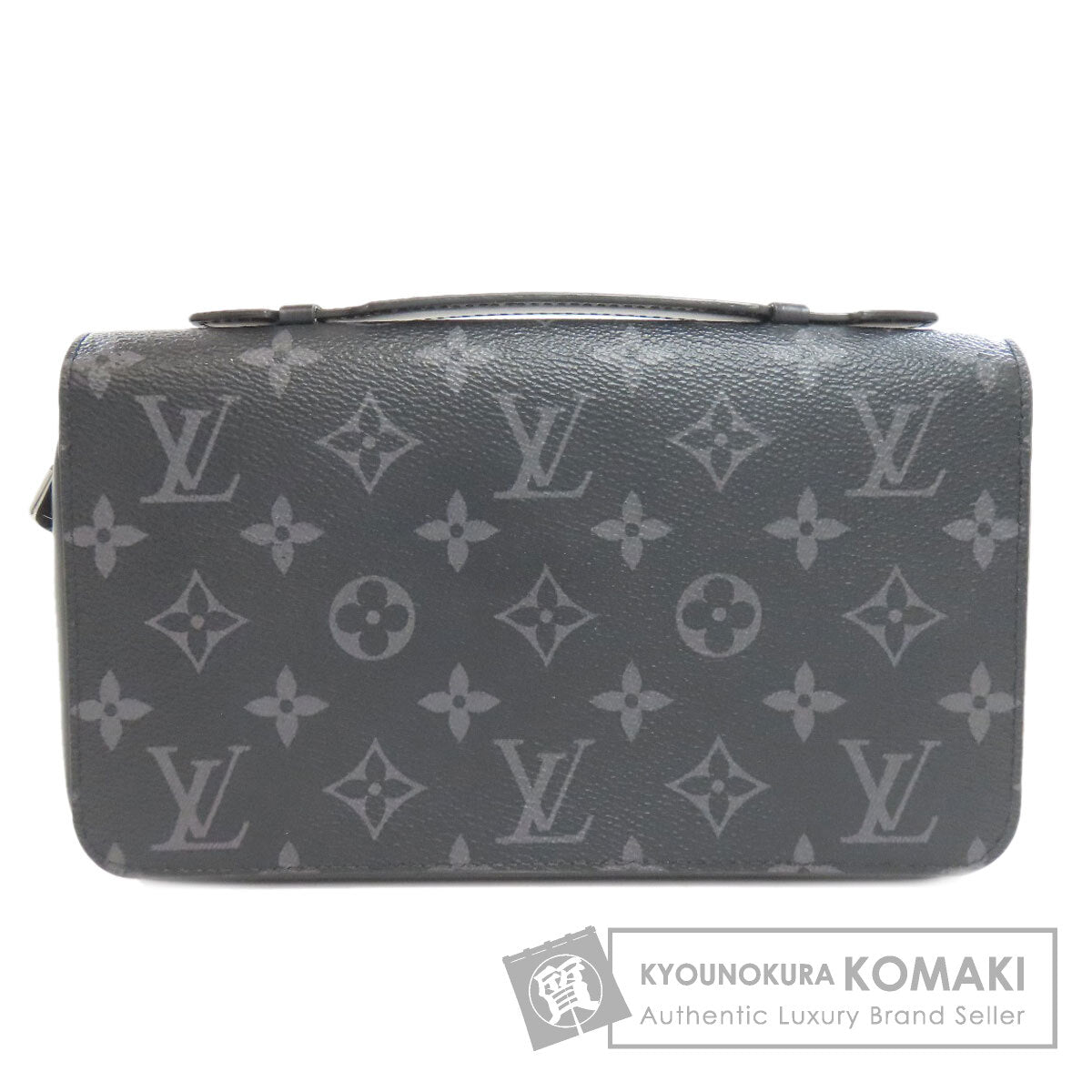 LOUIS VUITTON M61698 Zippy XL business bag Monogram Eclipse mens [Used]